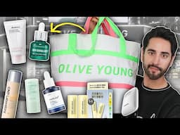 EVERYTHING I GOT FROM OLIVE YOUNG whilst in Korea! 🇰🇷 💜