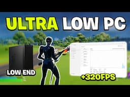How to BOOST FPS in Fortnite on ULTRA LOW END PC! - Max FPS & Fix Lag