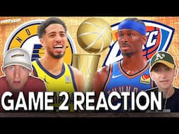 NBA Finals Game 2 Reaction: SGA & OKC Thunder DOMINATE Haliburton & Indiana Pacers? | NerdSesh