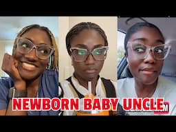 Woman Has To Raise Her Newborn Baby Uncle After Her Grandpa Died During COVID