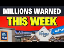 WARNING Food Recalls You DON'T WANT TO MISS THIS WEEK