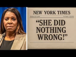 New York Times DEFENDS Letitia James’ FEDERAL CRIMES?!