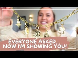 I MADE MY OWN CHANEL JEWELRY?! Using Boutique Charms Only! 😱