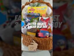 3 YEAR OLD BOY EASTER BASKET IDEAS