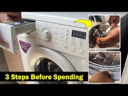 Washing Machine Not Working? 3 Simple Home Checks to Save Thousands!