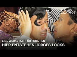 Eine Werkstatt für Frisuren - hier entstehen die Looks von Jorge Gonzáles! 💇🏼 | Let's Dance 2025 💃