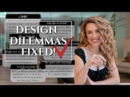 You Ask, I Design | Your TOP Interior Design Questions Answered