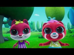 🔴🔵RED BLUE YELLOW PURPLE🟡🟣| CUDDLE CUBBIES | LEARN AND FUN WITH CUTE CUBBIES | RHYMES