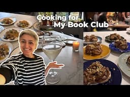 Dinner party for my BOOK GROUP!