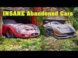 From Riches to Rust: Million-Dollar Cars ABANDONED in the Middle of Nowhere!