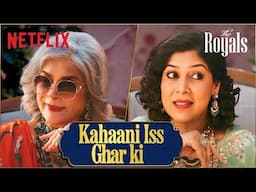 Meet the Maharanis of Morpur 👑 | Zeenat Aman, Sakshi Tanwar | The Royals | Netflix India