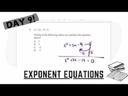 Official Accuplacer Math Study Guide (DAY 9)