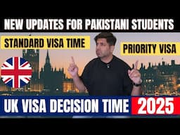 UK VISA Processing Time for Pakistani | UK Standard VISA vs UK Priority VISA New Updates