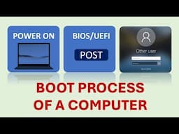 What is boot process in a computer | Boot Process steps in a computer | Boot process