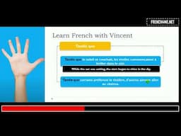 Learn French in 5 Days I The logical connectors I Tandis que