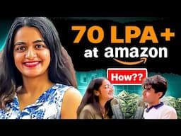 Switching in a Tough Job Market! How did she crack Amazon SDE-2 offer? SDE-2 Interview Experience.