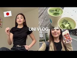 UNI VLOG 🇯🇵 enrollment, japan days, matcha hopping, grocery, disneysea, konbini, flea market etc.