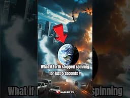 "5 Shocking Truths If Earth Suddenly Stops Spinning 🌍🛑"