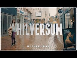 Beautiful Dutch City Walk - Hilversum 2025 / Netherlands Local Life : Exploring Media City - 4K