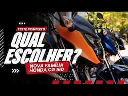 NOVA GERAÇÃO DA HONDA CG 160 | TESTE E PRIMEIRAS IMPRESSÕES