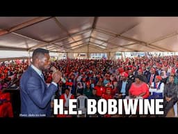 FULL SPEECH - YIINO SPEECH YA H E  BOBIWINE ERI ABAKULEMBE MU BUGANDA EYOGEZZA ABANTU OBWAMA.