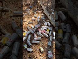 Hidden Party Area in the Woods in NJ #Woods #Exploring #Discovery #Weird #Unusual