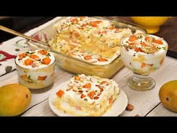 Secret To The Creamiest Mango Custard Pudding Ever | Kanak's Kitchen