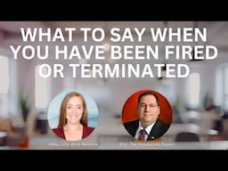 Re-Enter the Workforce After Termination: Smart Job Search Tips