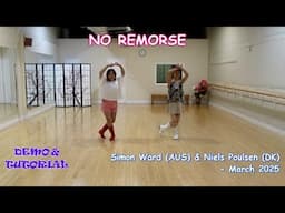 No Remorse - Line Dance (Dance & Teach) | Simon Ward & Niels Poulsen