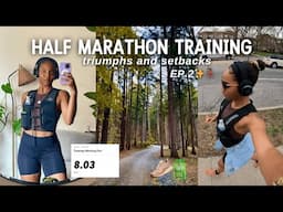 The Reality of Half Marathon Training as a Beginner 🏃🏾‍♀️💦 | Ep 2