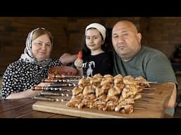 The recipe for Wings for our granddaughter Habiba!