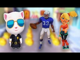SUBWAY SURFERS vs TEMPLE RUN vs TALKING TOM GOLD RUN