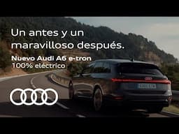 Nuevo Audi A6 e-tron 100% eléctrico.