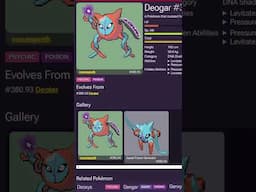 When a Deoxys loves a Gengar...
