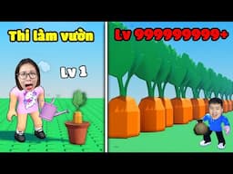 Thi làm vườn trồng trọt xem của ai thu hoạch được nhiều nhất! bqThanh Vip Ốc Cùi Bắp