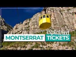 ✅ the tickets to visit MONTSERRAT, explained | #209