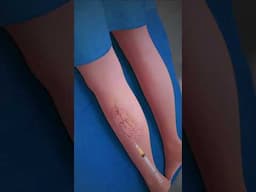 How to Treat Varicose Veins: Varicose veins #sclerotherapy #medical3danimation