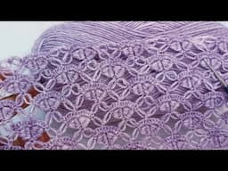 Easy and beautiful spider crochet pattern. Scarf blouse tunic models