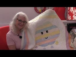 Raining Rainbow Quilting