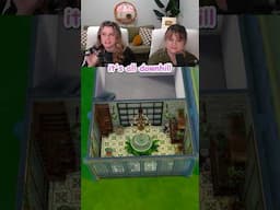 making an all green house in the sims 4 💚💚 #sims4 #gaming