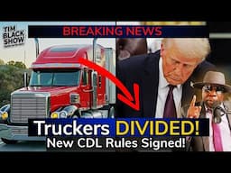 BREAKING: Trump’s New Trucking Law Sparks Outrage and Cheers!