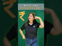 Rupee Symbol ₹ – Who Designed It & Why?  #indiancurrency #generalknowledge #gkupdates