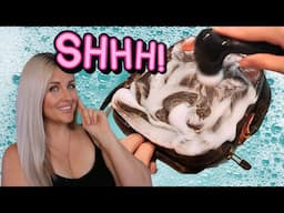 Silent Purse Clening ASMR No Talking Louis Vuitton Purse Repair