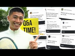 I Answered Your TENNIS QUESTIONS! Q&A Time