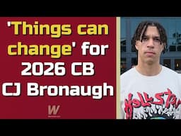 4-star DB CJ Bronaugh says he likes culture, development w/ FSU Football | Warchant | FSU Recruiting
