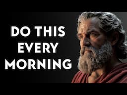 10 THINGS You SHOULD do every MORNING (Stoic Morning Routine) | STOICISM