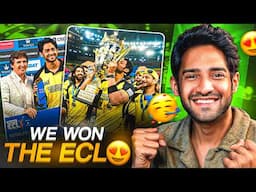 WE WON ECL 2025 TROPHY! 😍