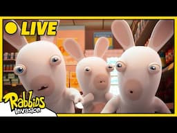 Rabbids Invasion 🐰 The Best Episodes ⚡️ Non-stop! ✨ 24h/24 🔴 Cartoon for Kids