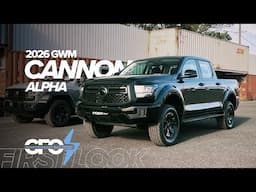 2026 GWM Cannon Alpha Hi4-T First Look: A More Rugged BYD Shark 6 Rival [Auto Shanghai 2025]