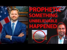 Prophetic Word Over Vice President JD Vance // Something Unbelievable Just Happened!